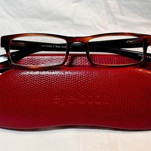 EyeBobs Designer Eyeglasses_I Ball_Flex Hinges_Tortoise_+2.00